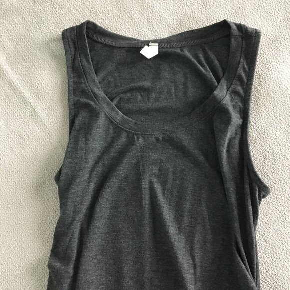 PINKBLUSH | Grey Maternity Bodycon Sleeveless Dress - Picture 2 of 9